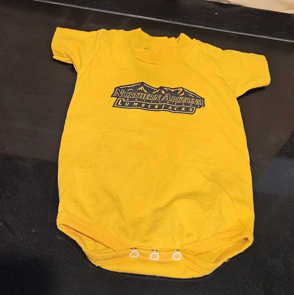 NAU Northern Arizona University Lumberjacks Onesie 6 Months - Picture 1 of 3